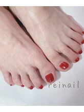 レイネイル(Reinail)/【フット】真っ赤か