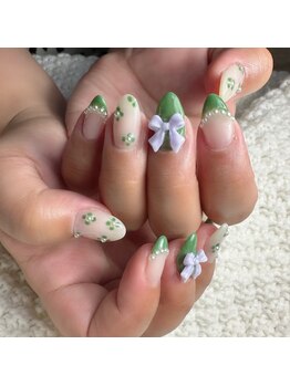 わがままキャット/リボンネイル