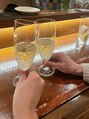 リリー(RILY) 飲みにいくのも好きです★大好きな友人と乾杯してストレス発散!