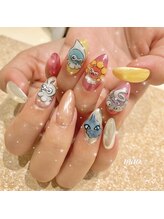リンドネイル バイ モカ アンド ララ(Lind nail by moca and LaLa)/3Dネイル