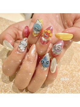リンドネイル バイ モカ アンド ララ(Lind nail by moca and LaLa)/3Dネイル