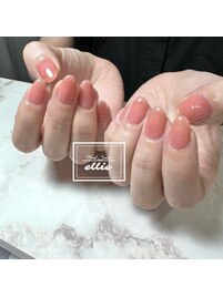 シアーワンカラーネイル