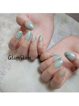 グラムスラム 福島店(GLAMSLAM)/押し花ネイル♪