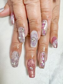 ゴージャスフラワーデザイン