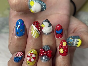 新宿３dネイル ドナパルネイル