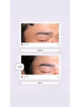 カルーナ 住吉店/男性にも大人気眉毛ワックス!