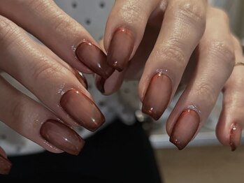 タロ(talo)/大阪/中津》囲みグラデネイル