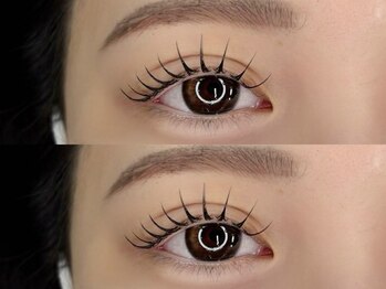 ロレインアイ菊名店【まつげパーマ/フラットラッシュ/マツエク/LED】/LEDまつエク×フラットラッシュ