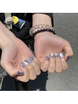 ヒルズ 原宿(Hills Harajuku)/マグネットネイル