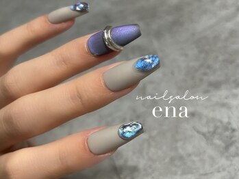 エナ(ena)/梅雨ネイル