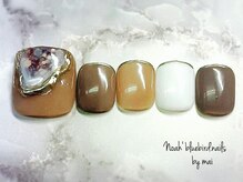 ノアブルーバードネイルズ(Noah' bluebird .nails)/FOOT Noah'夏デザイン：１