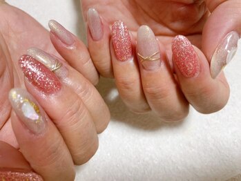 キキネイル たまプラーザ店(kikinail)/ピンクフレンチネイル