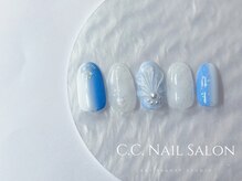 シーシーネイルサロン 池袋(C.C.Nail salon)/No.7 new design B　￥7800/75分