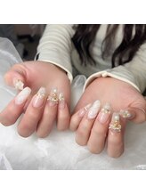 ヘブン ネイル 鶯谷(HEAVEN Nail)/人気ツイードネイル
