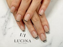 ネイルスタジオ ルキナ(LUCINA)/c-316 スキニーフレンチネイル