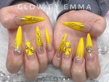 ロングネイルズ エマ(LongNails-Emma)の雰囲気（チップスカルプ165分アートパーツゴテゴテ）