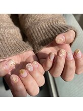 ネイルサロン アトリエ エフ(atelier efu)/【ミキ担当】クリアニュアンス 