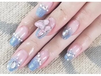 エムアイネイル(MI nail)/ジェルアートつけ放題¥8200