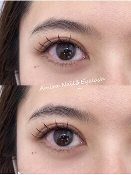 アミーラ(Amira)/ナチュラル韓国風束感マツエク