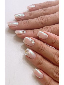 エルマナ(HERMANA)/はあとねいる/オーロラネイル