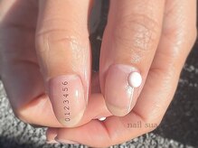 ネイルスア(nail sua)/ニュアンスクリアネイル