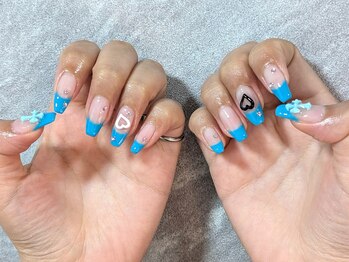 リ イノ ネイル ダツモウ(Re:ino)/サマーフレンチ♪