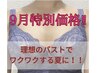【9月限定！】人気No.1 お悩みに合わせたオーダーメイド施術　育乳90分