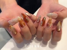 アンネ 渋谷店(ANNE)/【パラジェル】マンスリーネイル