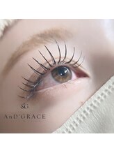 アンドグレース ブロウ 長浜店/【マツエク】フラットラッシュ