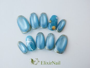 エリクサーネイル 池袋(Elixir Nail)/定額a シンプル/クーポン使用