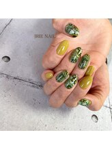 アイリーネイル(IRIE NAIL)/ジェル　手書き　６本アート