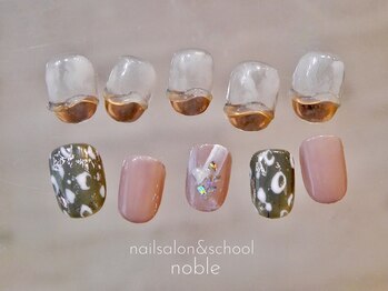 ネイルサロンアンドスクール ノーブル(noble)/チップサンプル