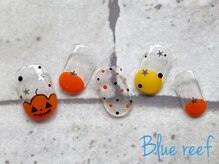 ネイルアンドまつげエクステ ブルーリーフ 四谷三丁目店(Blue Reef)/ハロウィンネイル