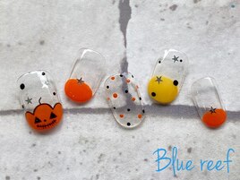 ハロウィンネイル