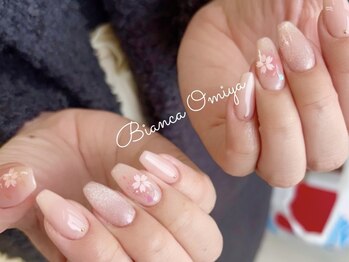 ビアンカ ネイルサロン 大宮店(Bianca)/桜ネイル