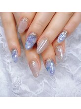 ディアリーネイル(Dearly Nail)/マーブルネイル