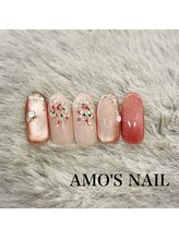 アモズネイル さっぽろ東急百貨店(AMO'S NAIL)/11000円デザイン