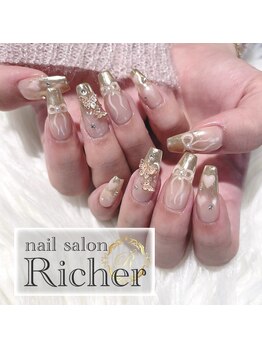 エスフィーネイルサロン リシェル(Esfy nailsalon Richer)/ワンホンネイル