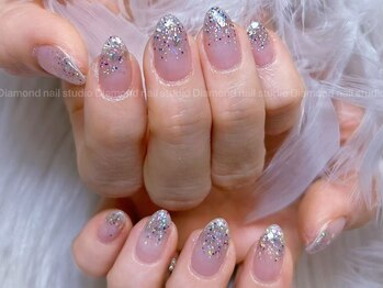 ダイアモンドネイルスタジオ 新宿店(Diamond Nail Studio)/ラメグラ