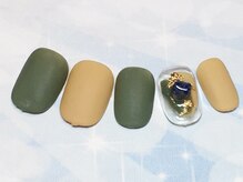 ネイルサロン ビアン(Nail Salon bian)/ワンカラー＋アート