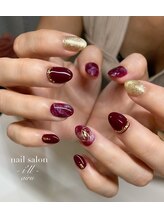 ネイルサロン アイル(nail salon i’ll)/ボルドー☆パープルカラー☆