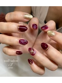 ボルドー☆パープルカラー☆