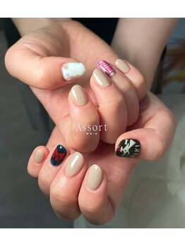 アソート 神戸元町(Assort)/4本アート