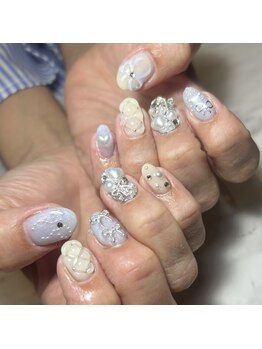 クロレ(Nail Salon COLORE)/リボンネイル by.ayaho