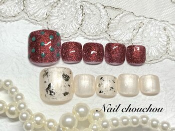 ネイルシュシュ 橋本店(nail chou chou)/フットネイル☆7500円