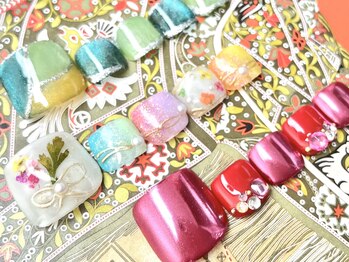 ネイルミュージアム(Nail Museum)/【トレンド】フットネイル