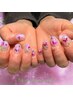 【新規】シンプル～個性派までお任せハンドアート２H８８００→７5００円！