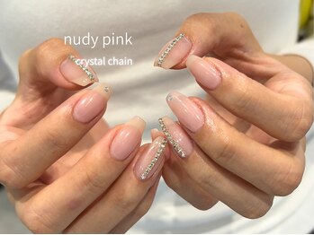 ノラネイル ウメダ(NORA nail UMEDA)/クリスタルチェーン