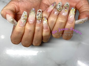 アン ジョーヌドラゴ/【ロングネイル】ハートパンチ