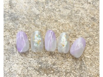 ベーシック ネイルウィザードアカデミー 麻布十番店(Basic×NailWizardAcademy)/8月【毎月厳選トレンド4種】